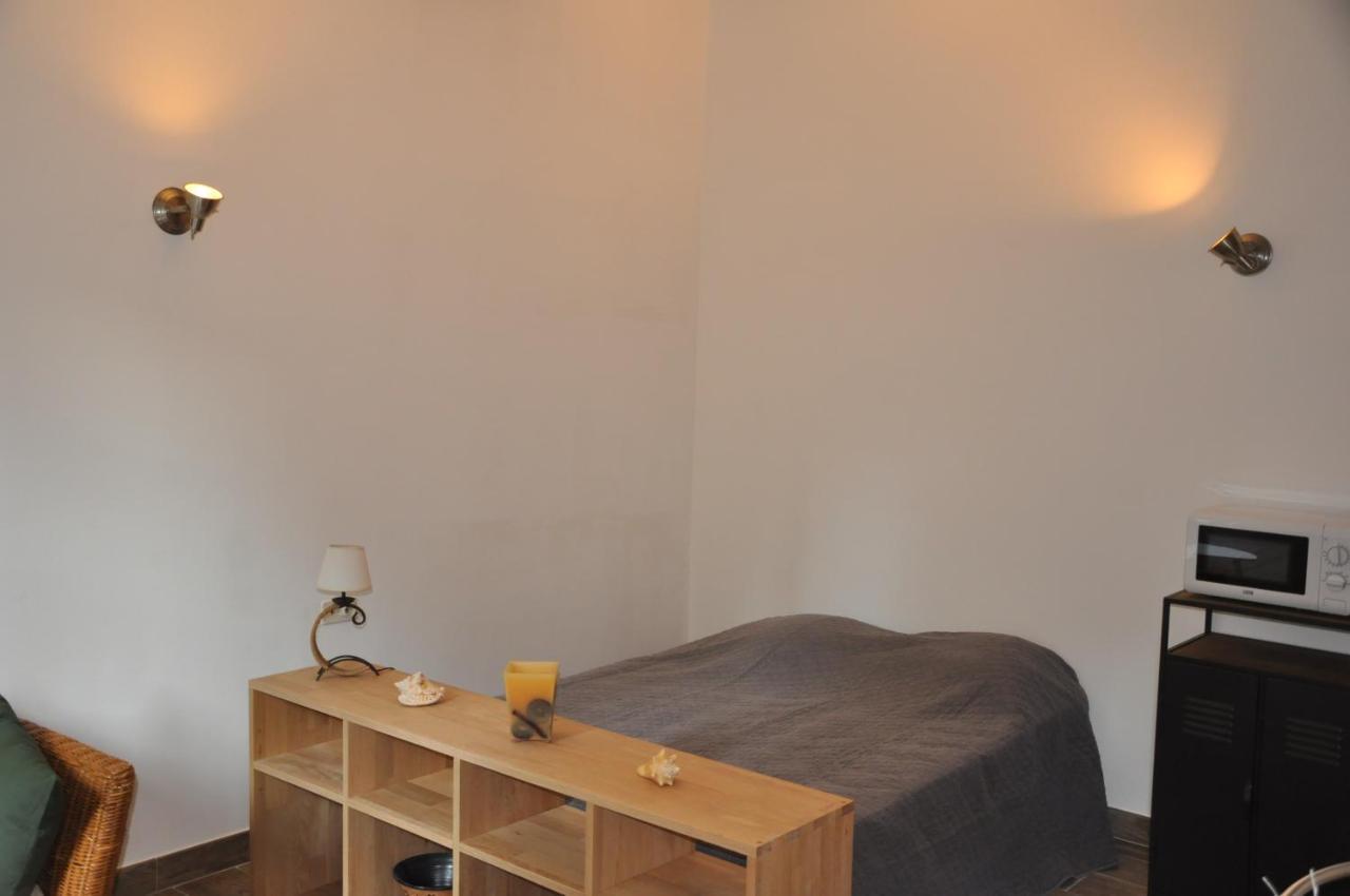 Location Studio Meuble Avec Jardin 索尔格 外观 照片